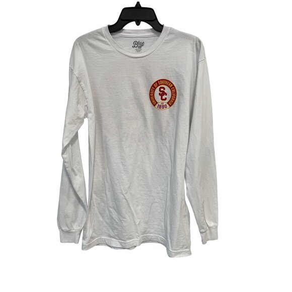 Blue 84 University Of Southern California Long Sleeve Shirt Women L College NEW - Picture 1 of 6